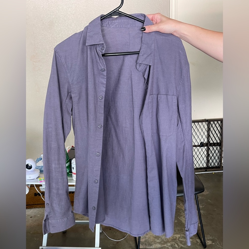 Mens Lululemon button down size M